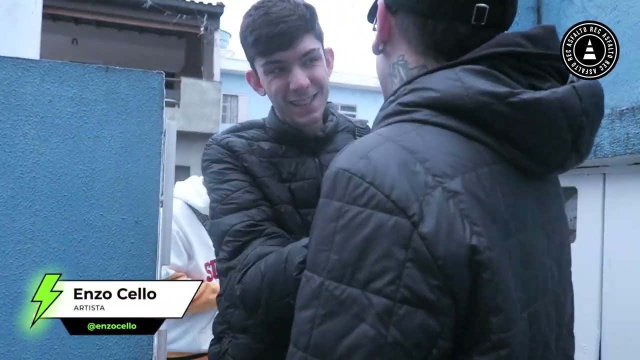 #DailyAsfalto 121 - Kweller, Enzo Cello, Ecologyk gravando 2 músicas