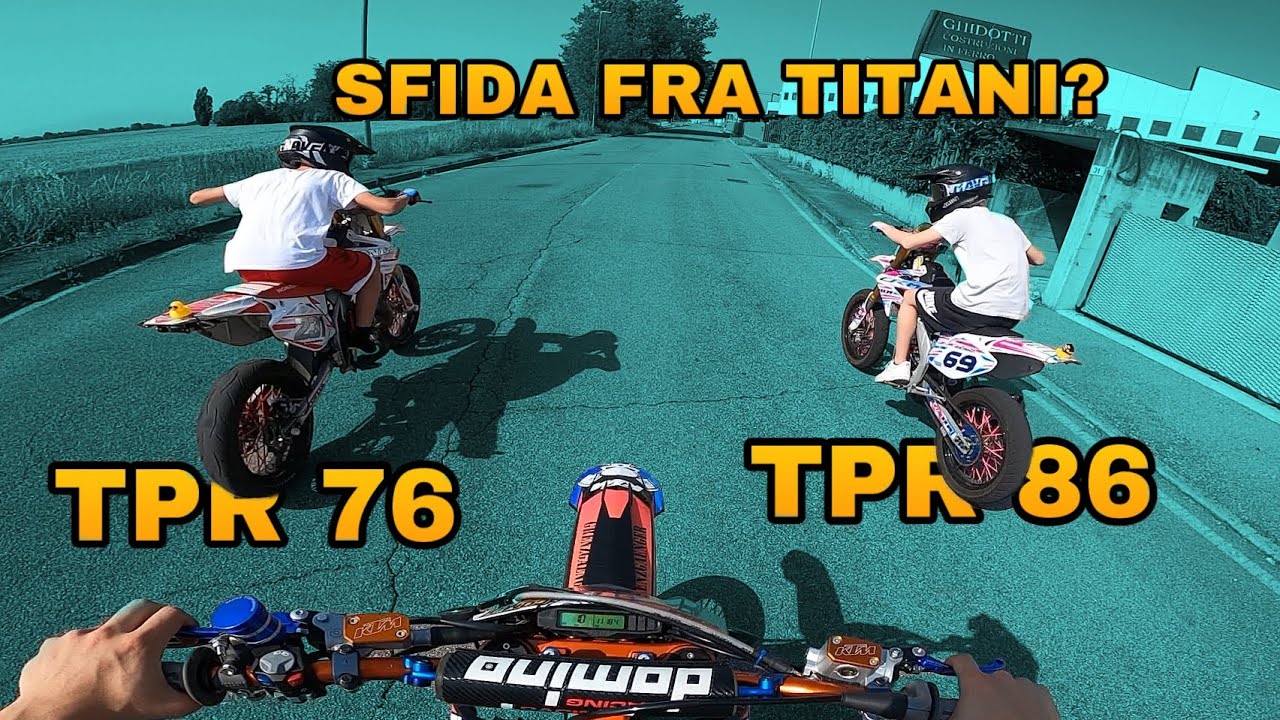 TPR 86 VS TPR 76 VS KTM 125! Chi vincerà?