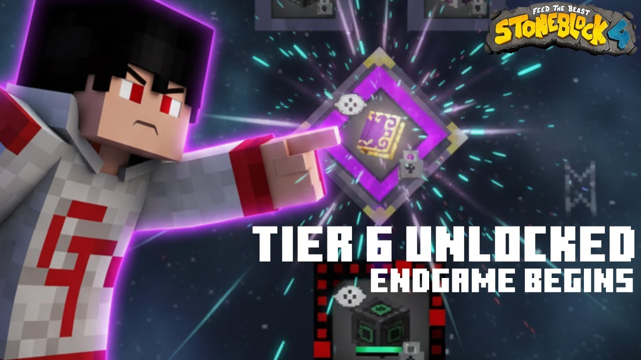 🔴 Minecraft FTB StoneBlock 4 | Entering Tier 6 &mdash; Endgame Truly Begins