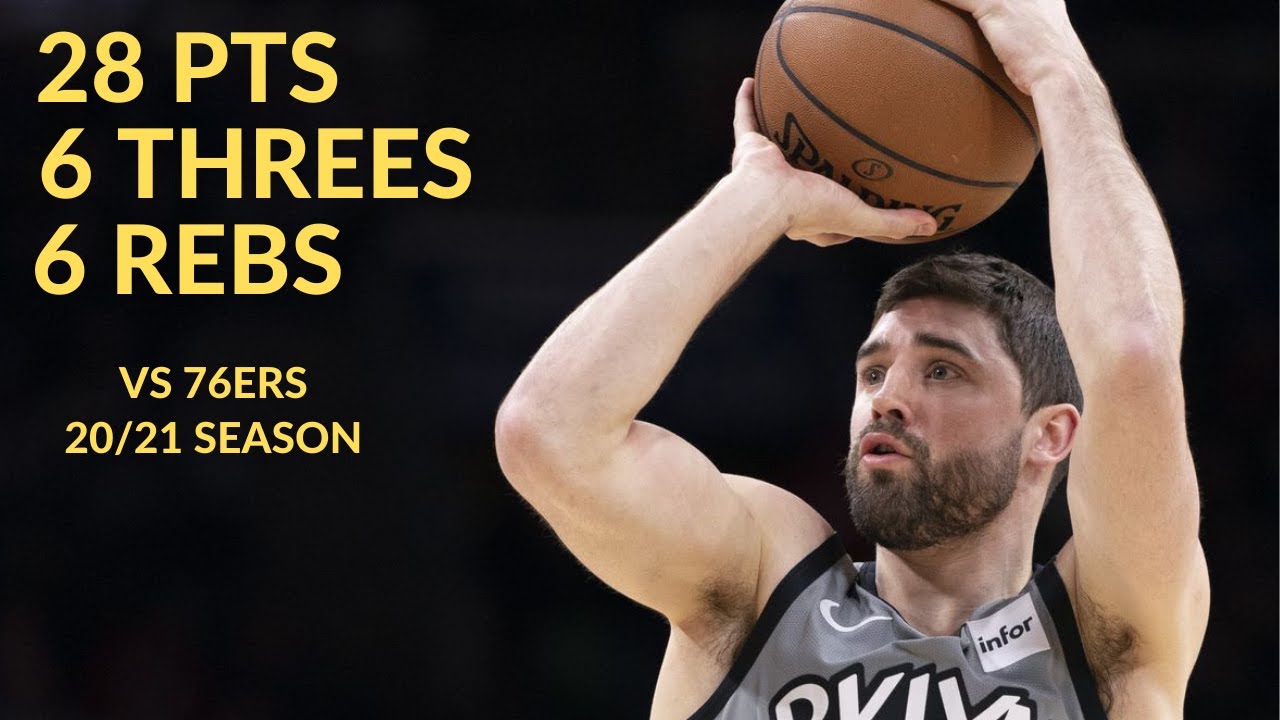 Joe Harris 28 Pts 6 Threes 6 Rebs 4 Asts Hgihlights vs Philadelphia 76ers | NBA 20/21 Season