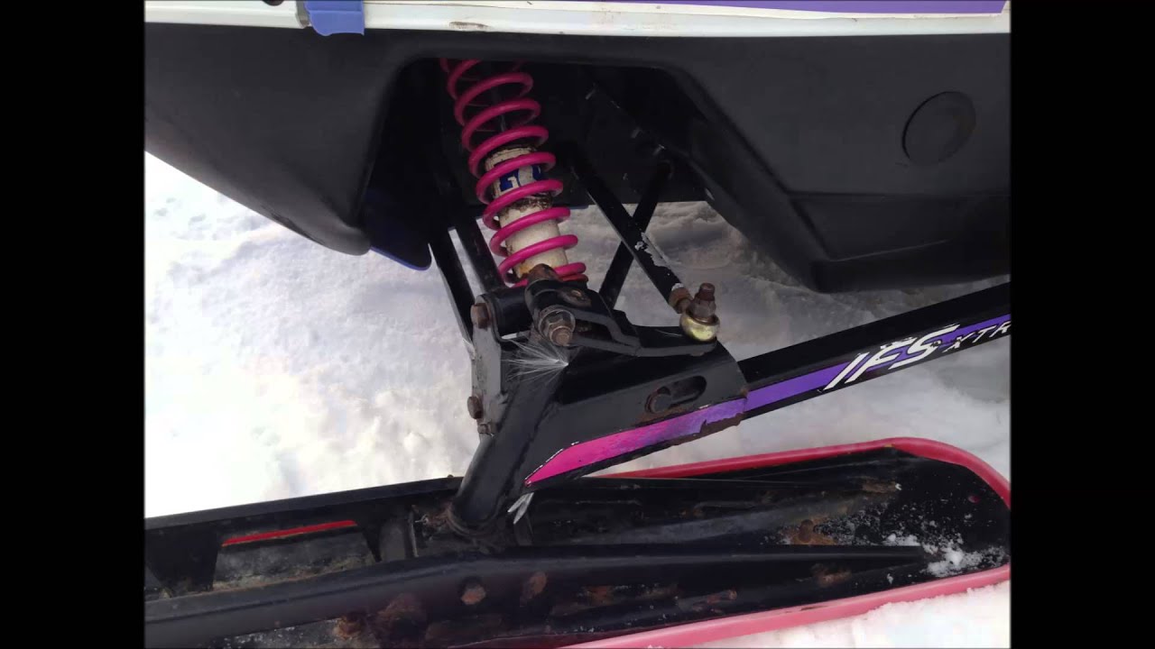 1996 Polaris XCR 600 with AAEN triple pipes - for sale
