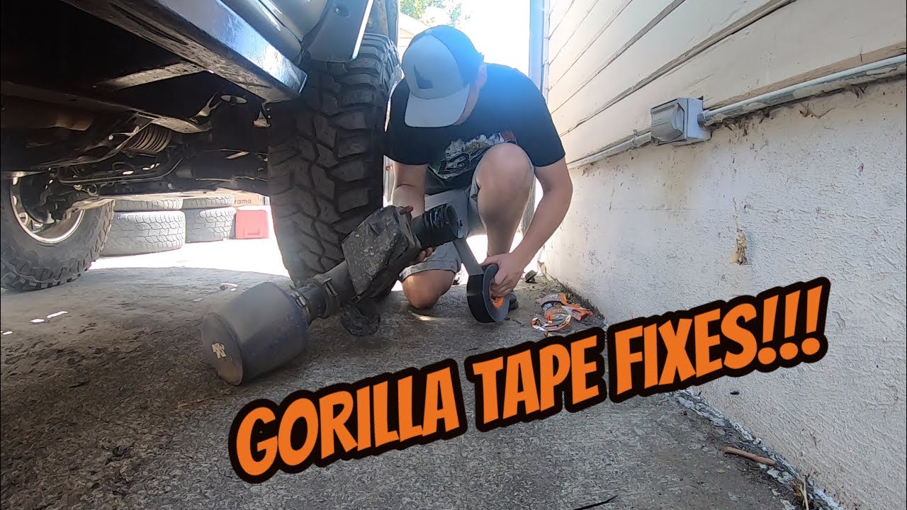 IDAHO MAN FIXES THE SNOTACO WITH GORILLA TAPE