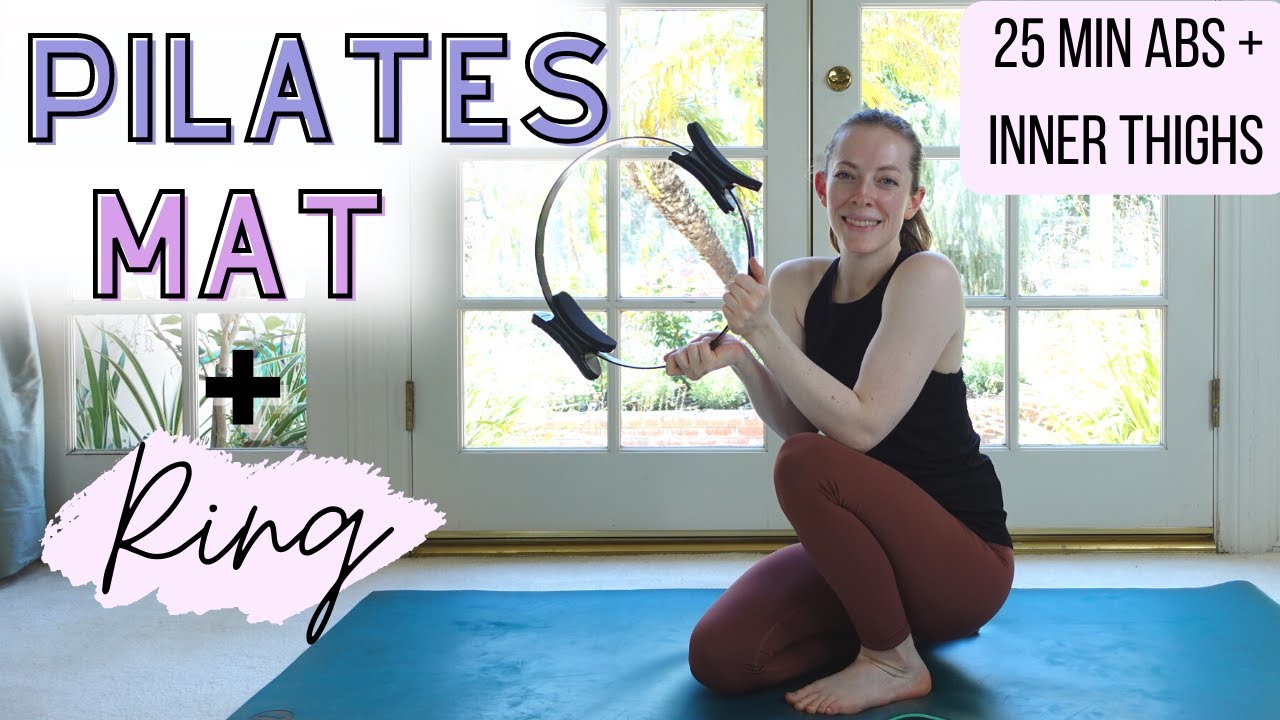 Mat Pilates + MAGIC CIRCLE Workout | All Levels ABS & Inner Thighs | 25 Min