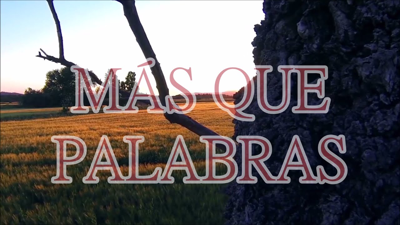 Más que palabras (letra) Marcos Witt