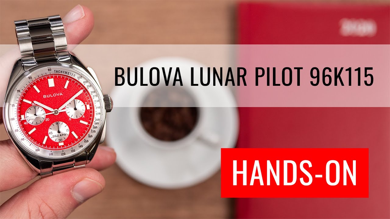 HANDS-ON: Bulova Lunar Pilot Quartz Chronograph 96K115