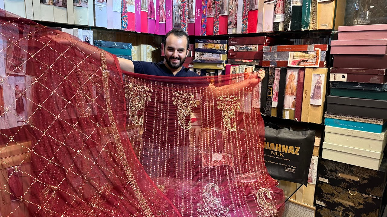 Asim Jofa / Chamkeli Collection / Part 1 / New Collection 2024 / Shahnaz Silk,Rabi Center.