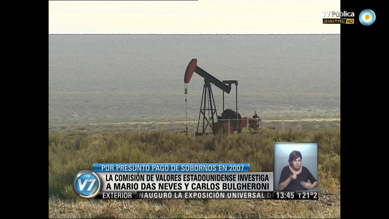 Visi&oacute;n 7: EEUU investiga a Das Neves y Bulgheroni por presuntos sobornos