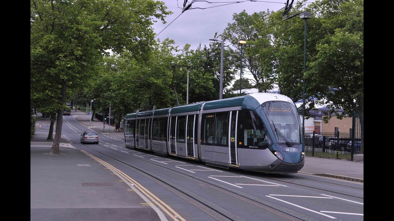 NOTTINGHAM'S TRAMS: THE NOTTINGHAM EXPRESS TRANSIT AROUND CLIFTON - 2nd July 2017