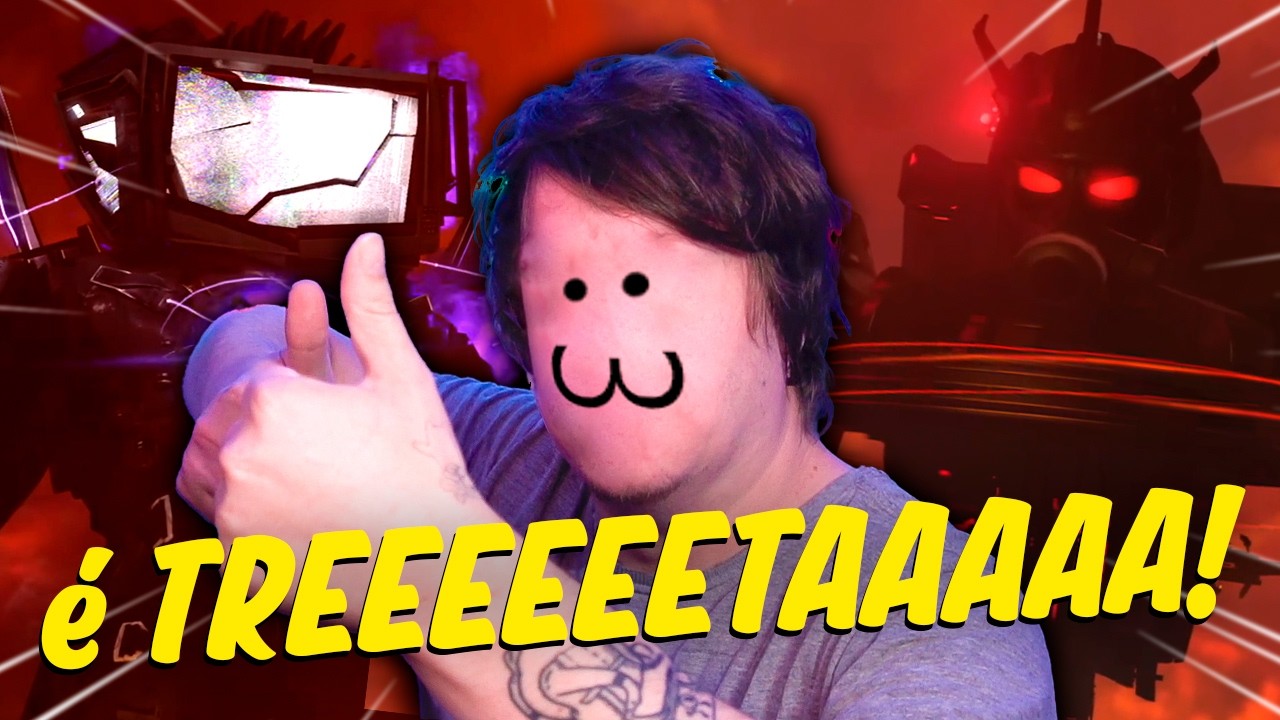 É TRETAAA, o Titan TV MAN Foi Infectado!! Reagindo a skibidi toilet 77 (full episode)