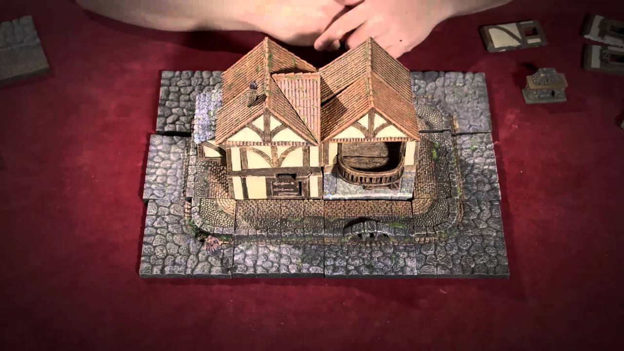 Dwarven Forge's Third Kickstarter - City Builder System!