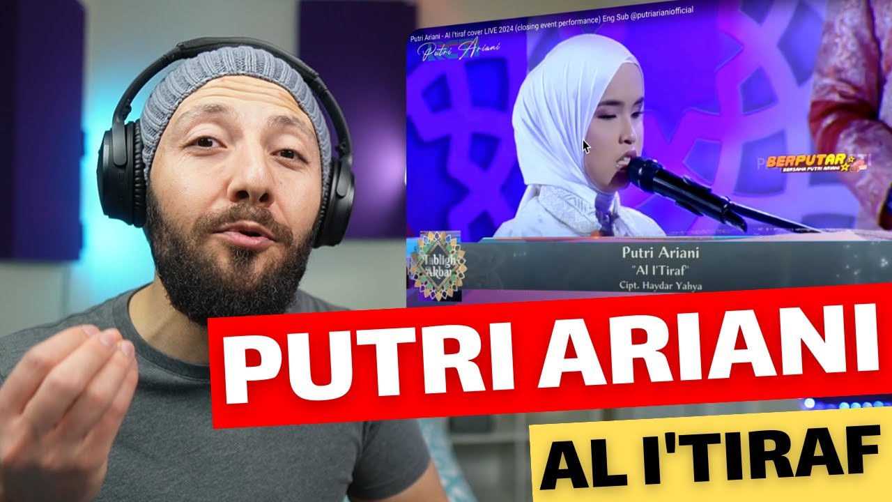 🇨🇦 CANADA REACTS TO Putri Ariani - Al I'tiraf cover LIVE 2024 Eng Sub reaction