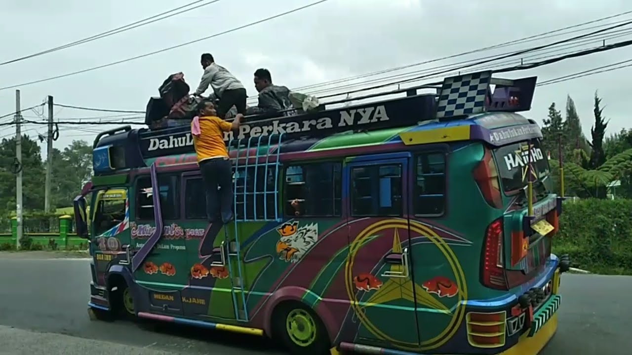 Driver Bus Gunung Berastagi Karo Keren Habis Baah