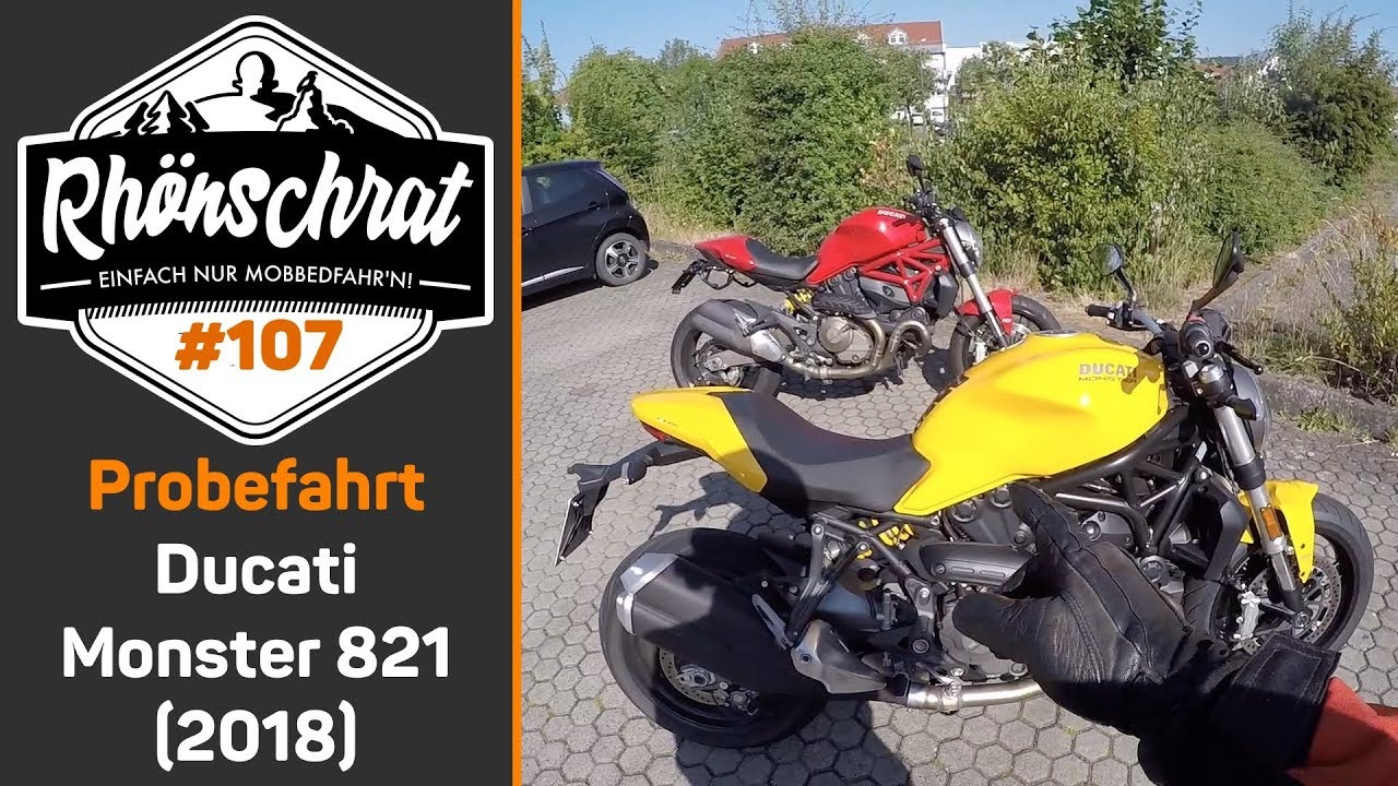 Probefahrt - Ducati Monster 821 | Modelljahr 2018 | #107