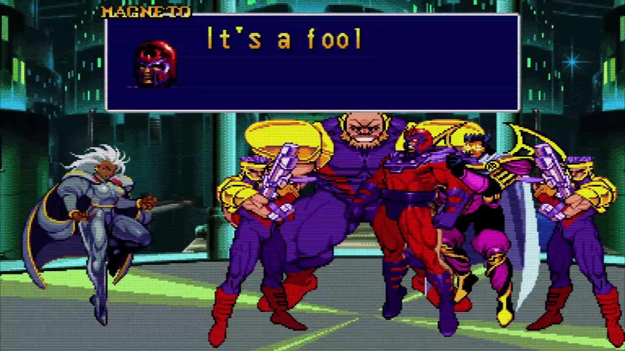 Marvel versus Capcom fighting collection.
