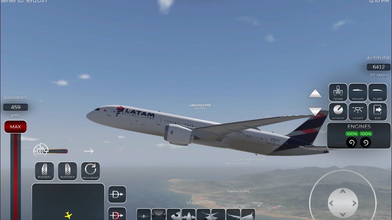 I was flying LATAM #aviation #videoviral 