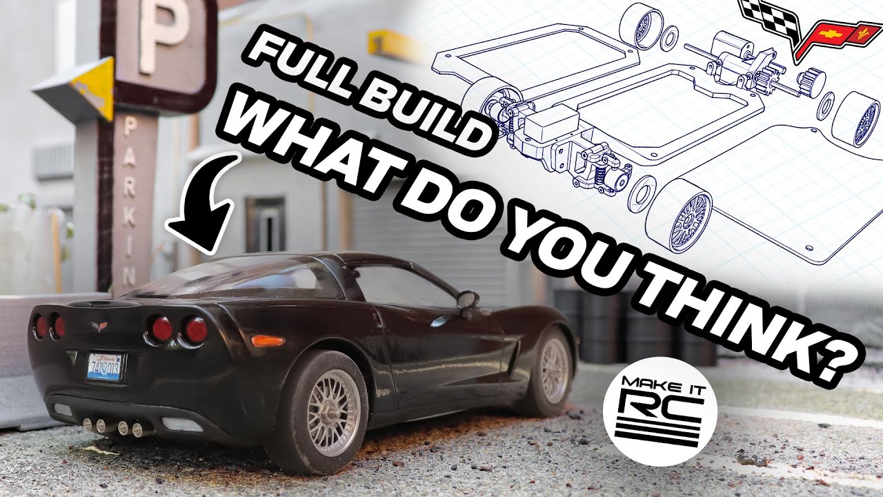New Chassis ⚙️ New Build! 🔧 Is This Custom RC Corvette Ready To Tear Up The Track?