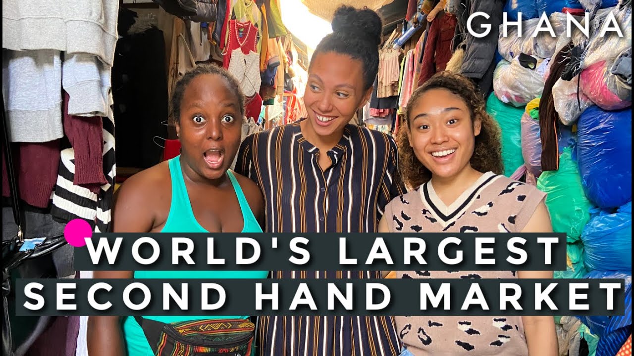 WHAT $16 GET’S YOU IN KANTAMANTO MARKET | Ghana’s Biggest Second Hand Clothing Market