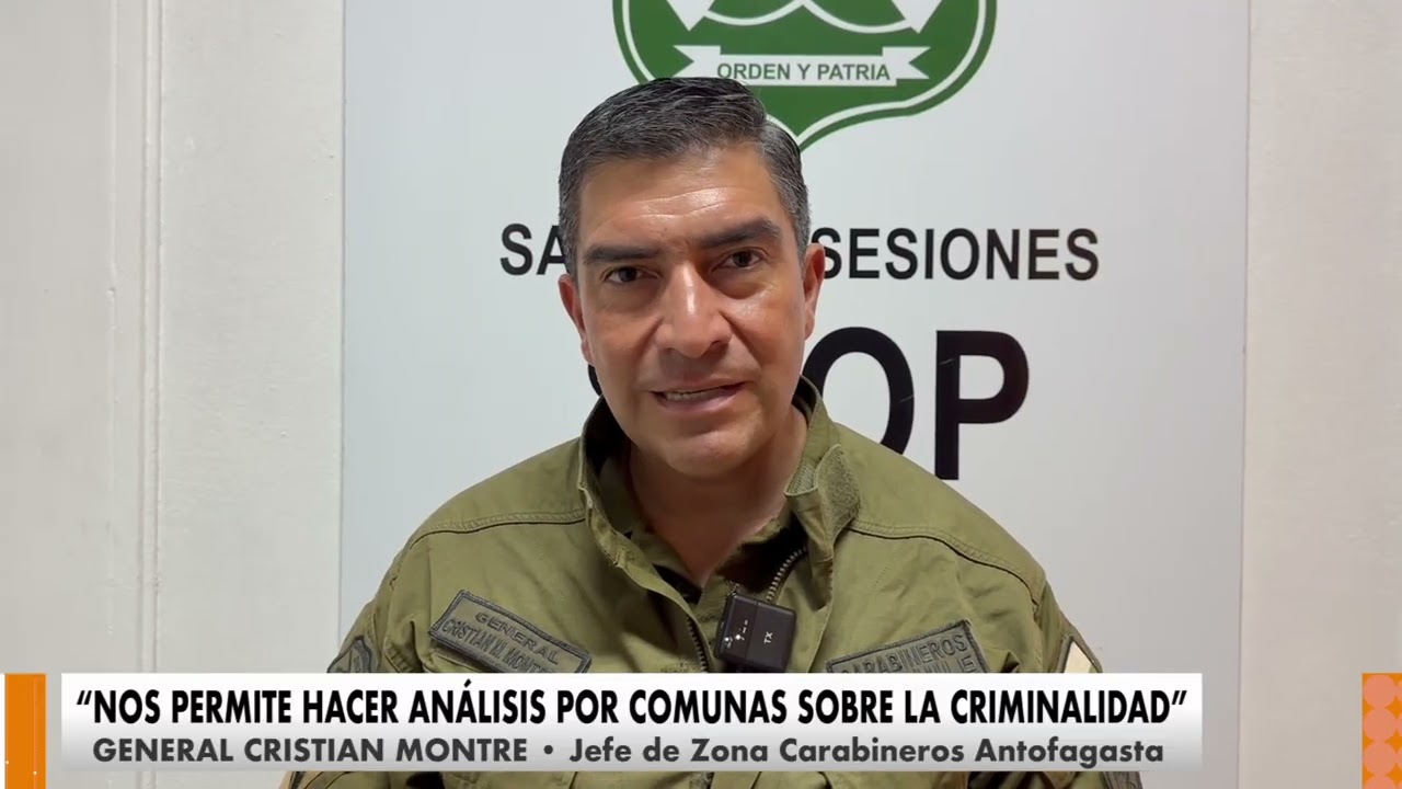 Importante disminución de delitos refleja sesión S.T.O.P. de Carabineros Antofagasta