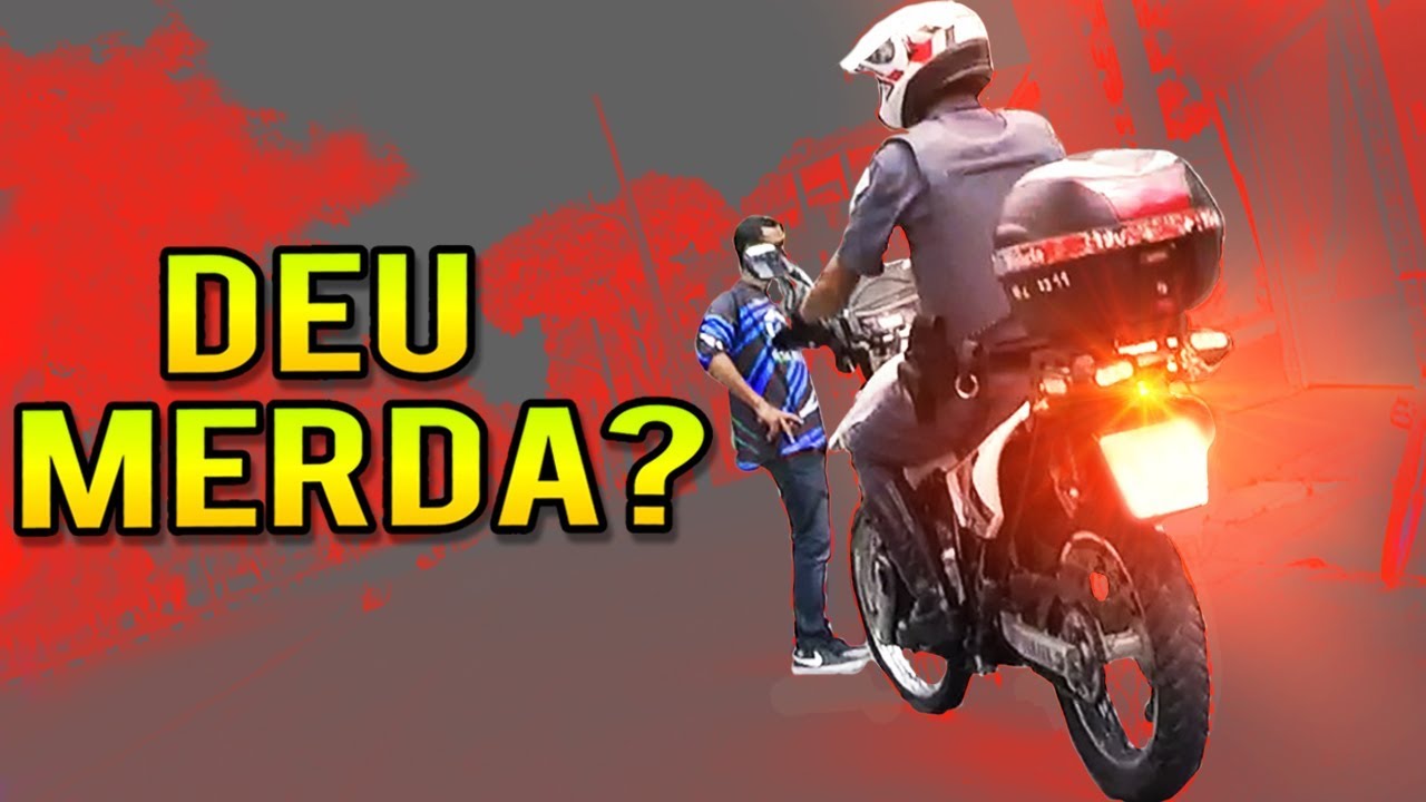 TANTO TOMBO DE BIKE QUE ATÉ CHAMARAM A POLÍCIA | DAILY VLOG 17