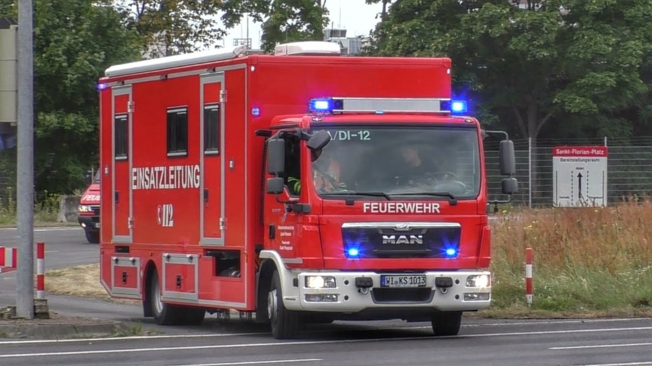 [SCHWERES ERDBEBEN] Einsatzfahrten zur Katastrophenschutz Übung in Weiterstadt 
