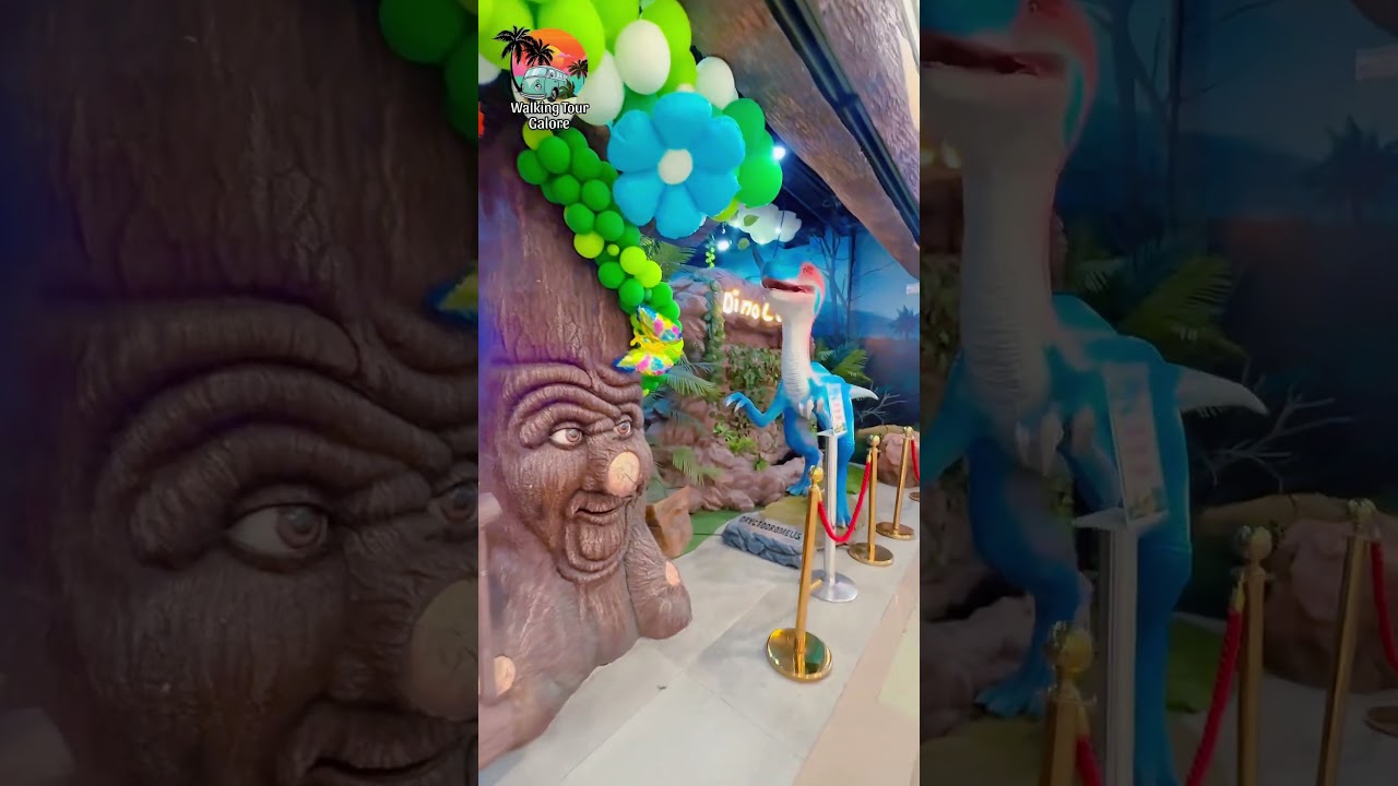 Dino Land | SM North Edsa | Philippines   #dinoland #smnorthedsa #walkingtourgalore