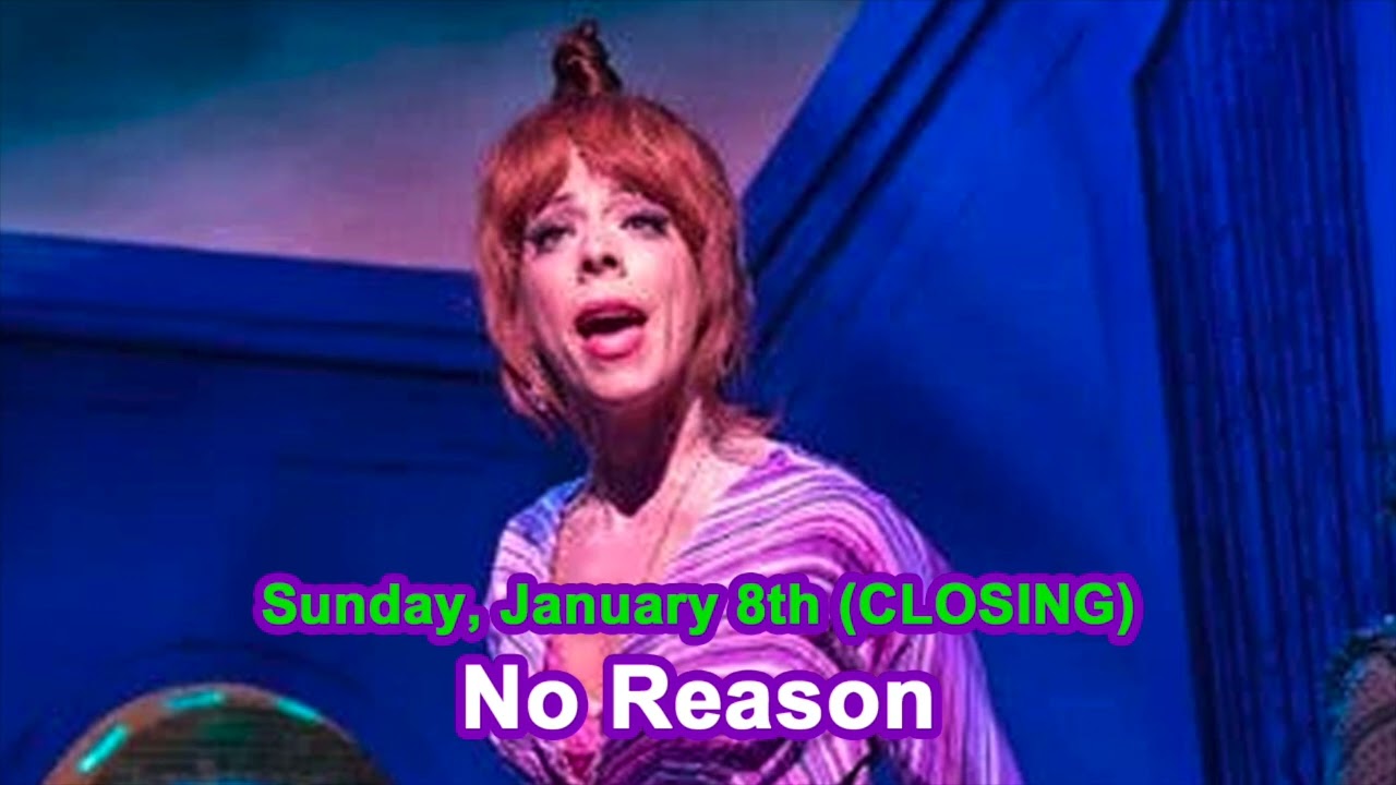 BEETLEJUICE on BWAY | No Reason - January 8th, 2023 (CLOSING)