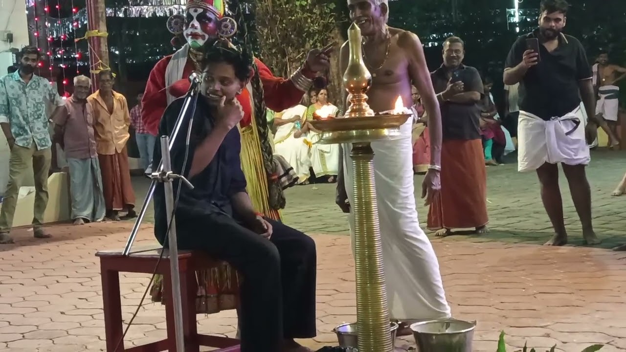 മുടിയേറ്റ് 5 കൂളി പുറപ്പാട്  കീഴില്ലം ശങ്കരൻകുട്ടി മാരാർ മുടിയേറ്റ് സംഘം