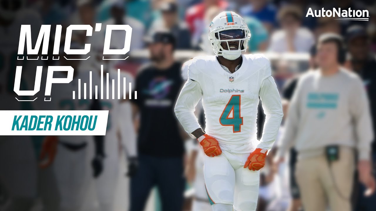 Kader Kohou Mic'd Up during Week 5 WIN over New England Patriots | Miami Dolphins
