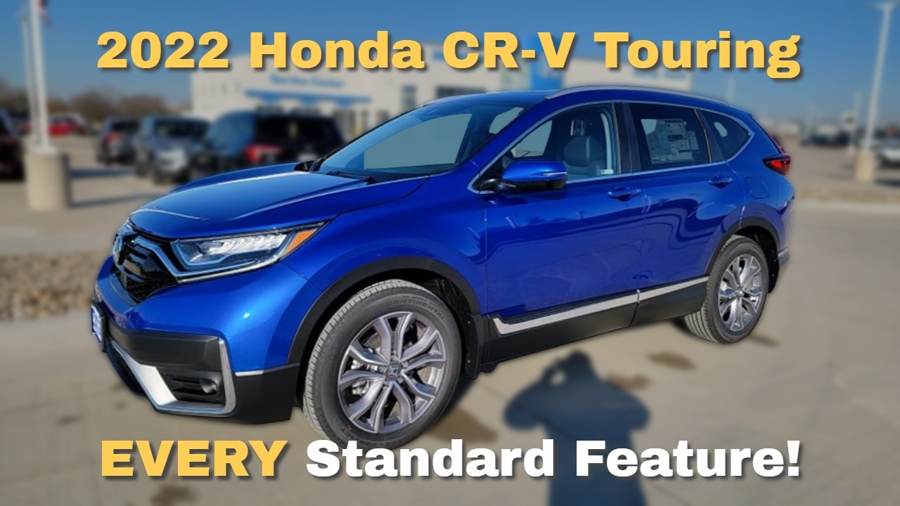 Honda CRV 2022 Touring Review of Standard Features | Everything You Must Know before buying