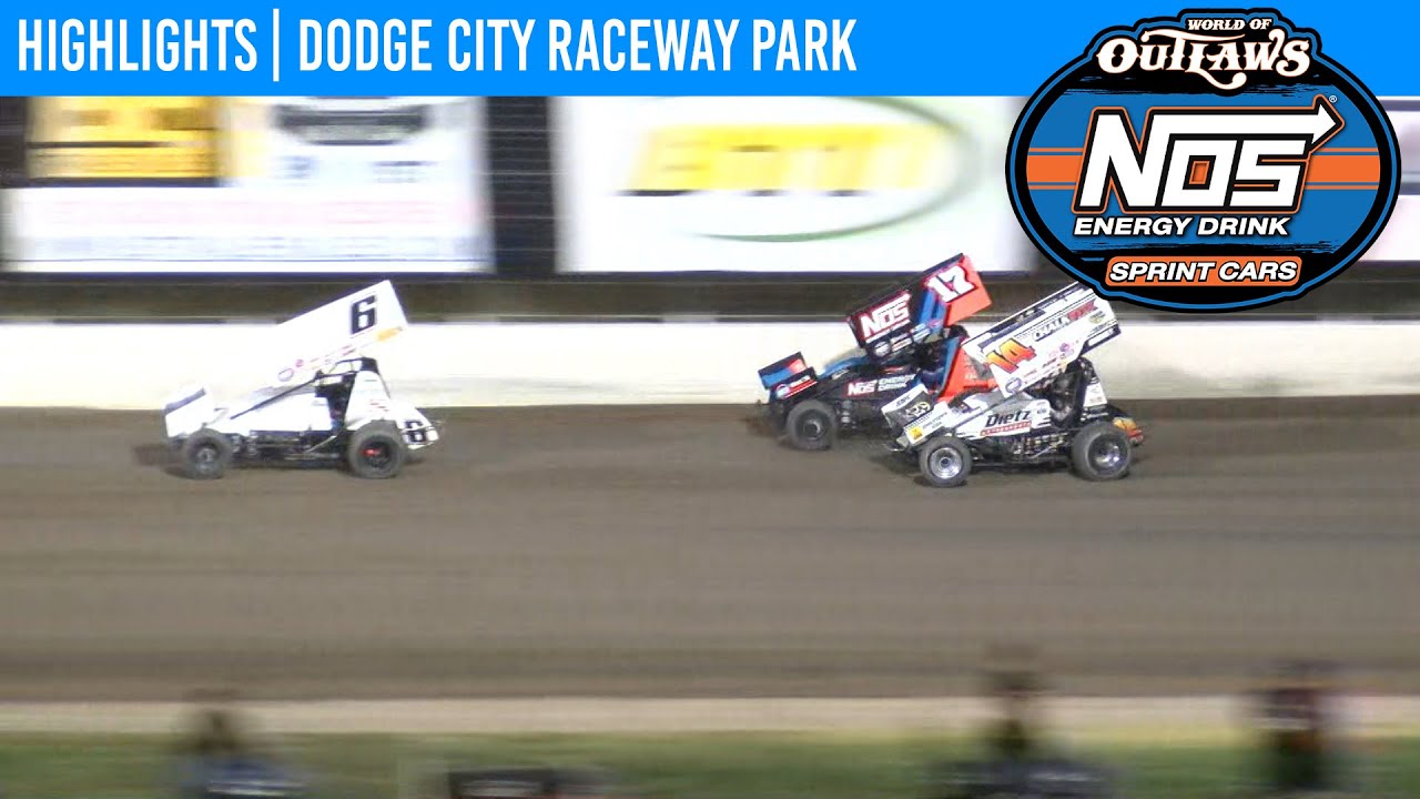 World of Outlaws NOS Energy Drink Sprint Cars Dodge City Raceway September 12, 2020 | HIGHLIGHTS