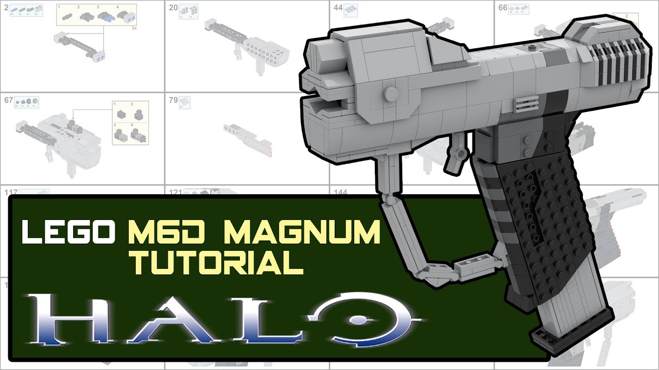 Tutorial: LEGO Halo CE M6D Magnum