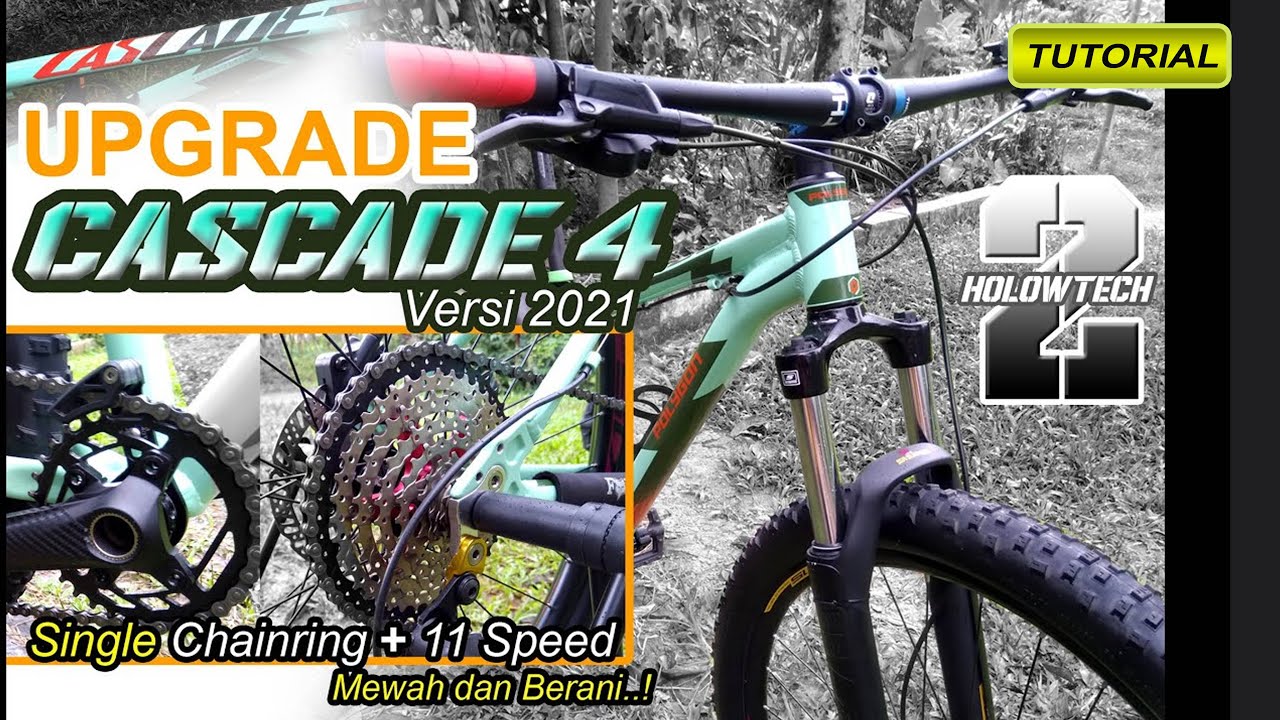CASCADE 4 UPGRADE | одинарная передняя звезда Rasa 11 скоростей