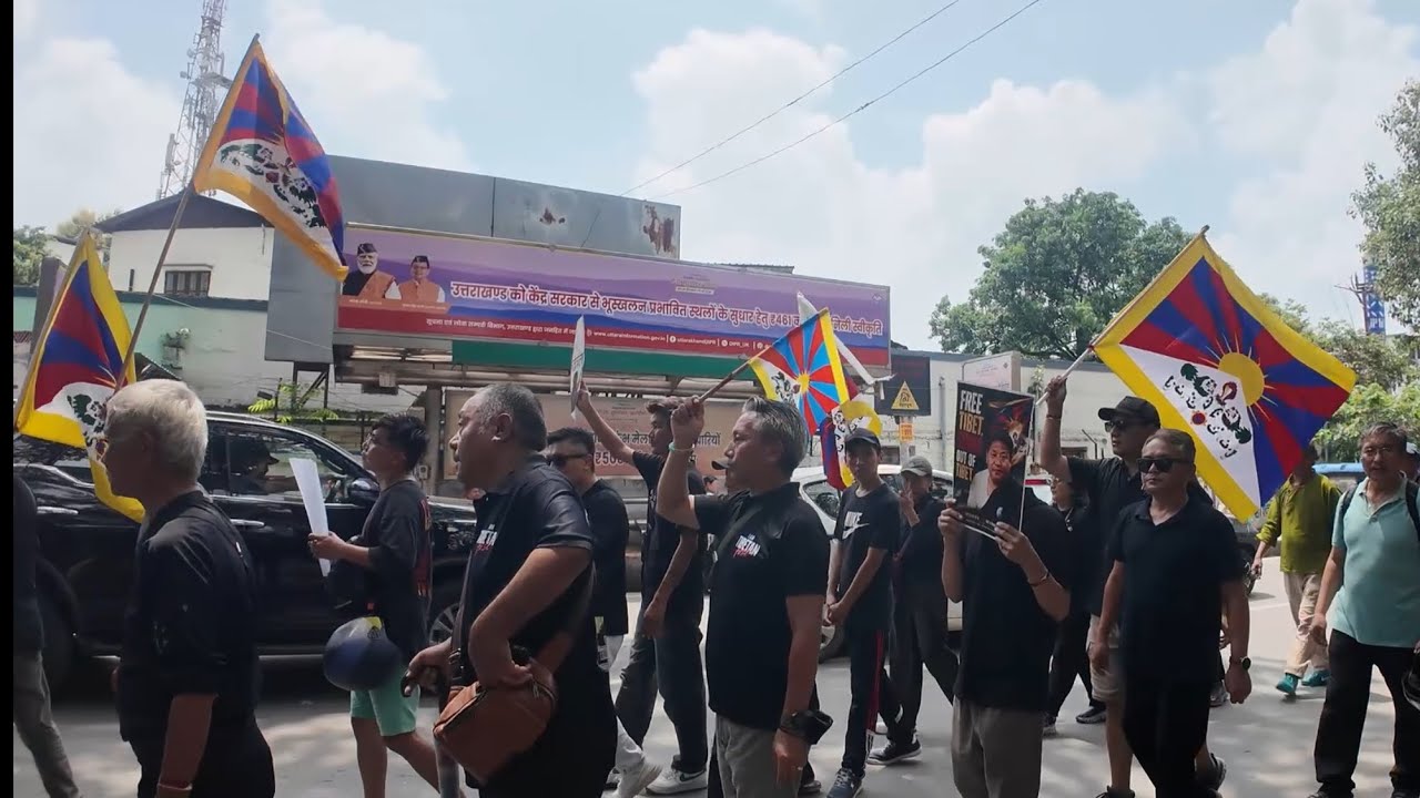 Tibetan Community Holds Peaceful Protest in Dehradun on August 2, 2026