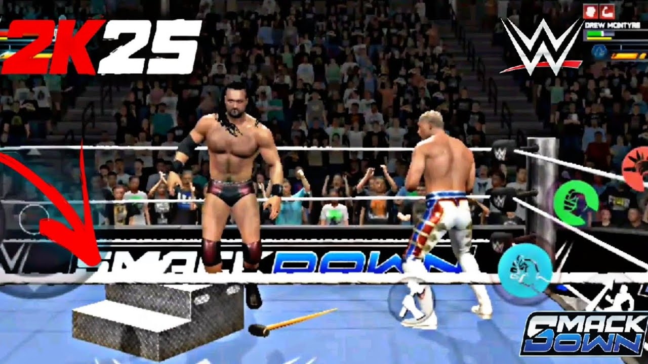 #wwe2k25  Netflix edition nova atualização esta insano.