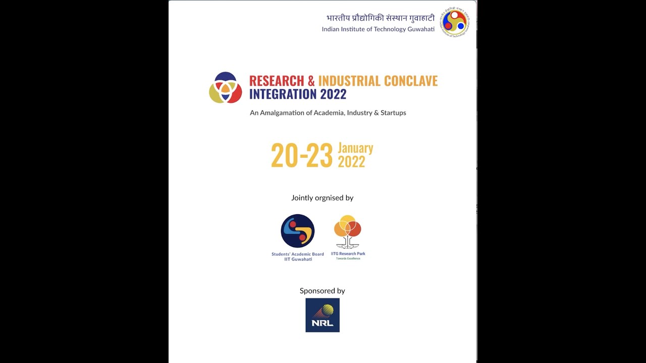 Research and Industrial Conclave 2022 | Event Details #RIC22 #IITG