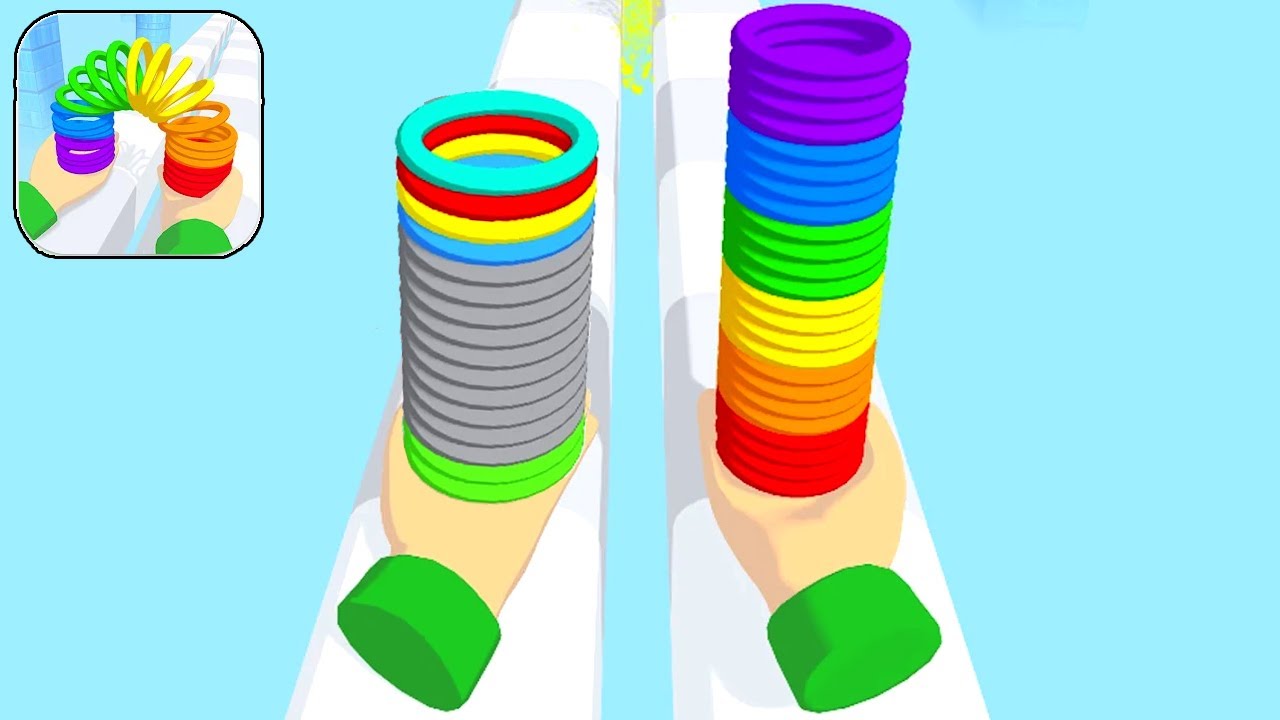 TOY SPRING - All Level Gameplay Walkthrough Android,iOS