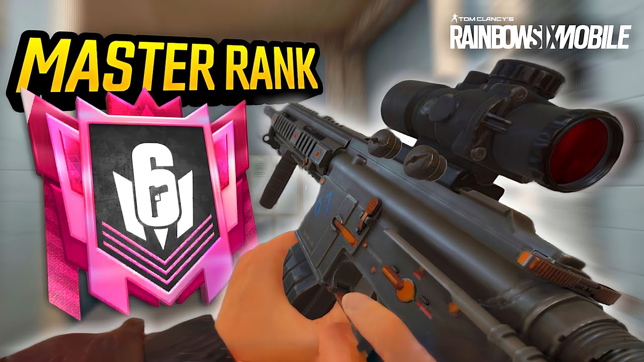 I Reached MASTER RANK in Rainbow Six Siege Mobile!