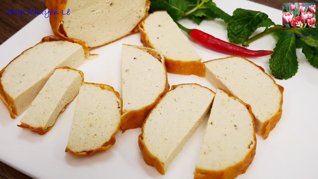 CHẢ CHIÊN CHAY thơm ngon dễ làm, Cách làm Chả Lụa Chay với Đậu Hũ, Vegan Tofu, Seitan by Vanh Khuyen