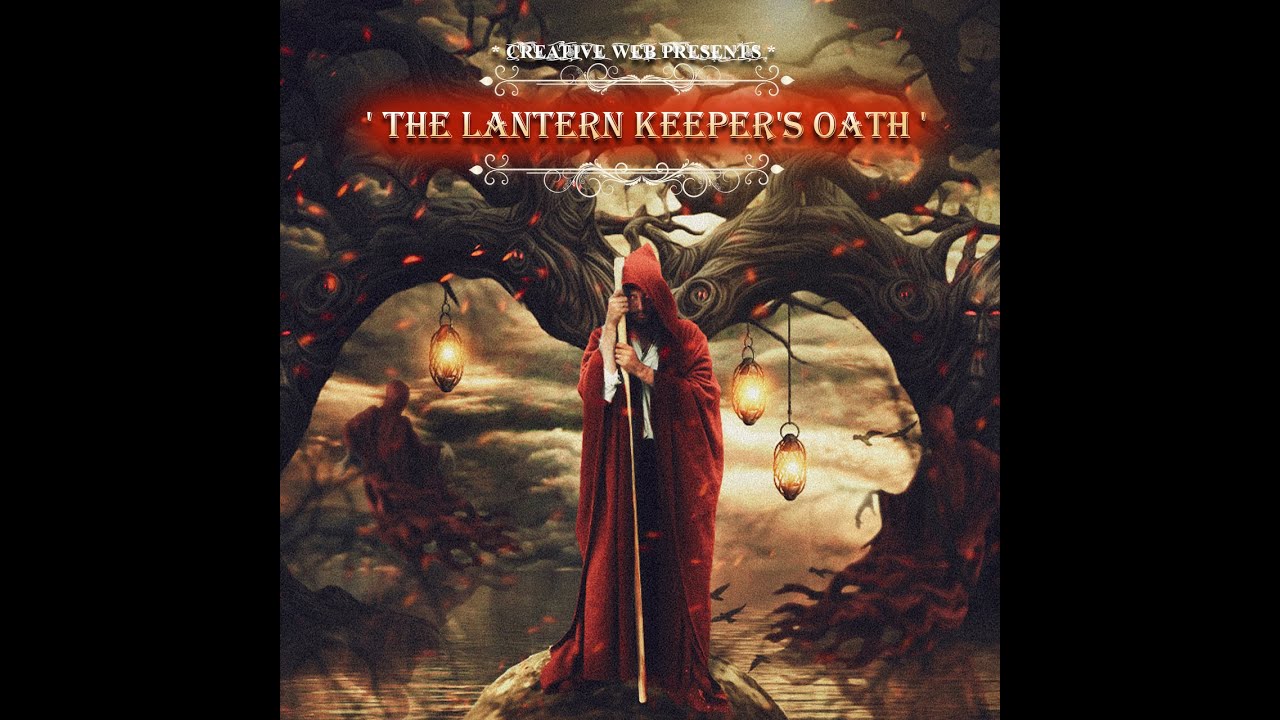 🔮✨ The Lantern Keeper's Oath: A Mystical Journey of Duty and Sacrifice  | STORY BEHIND THE IMAGE 🕯️🌌