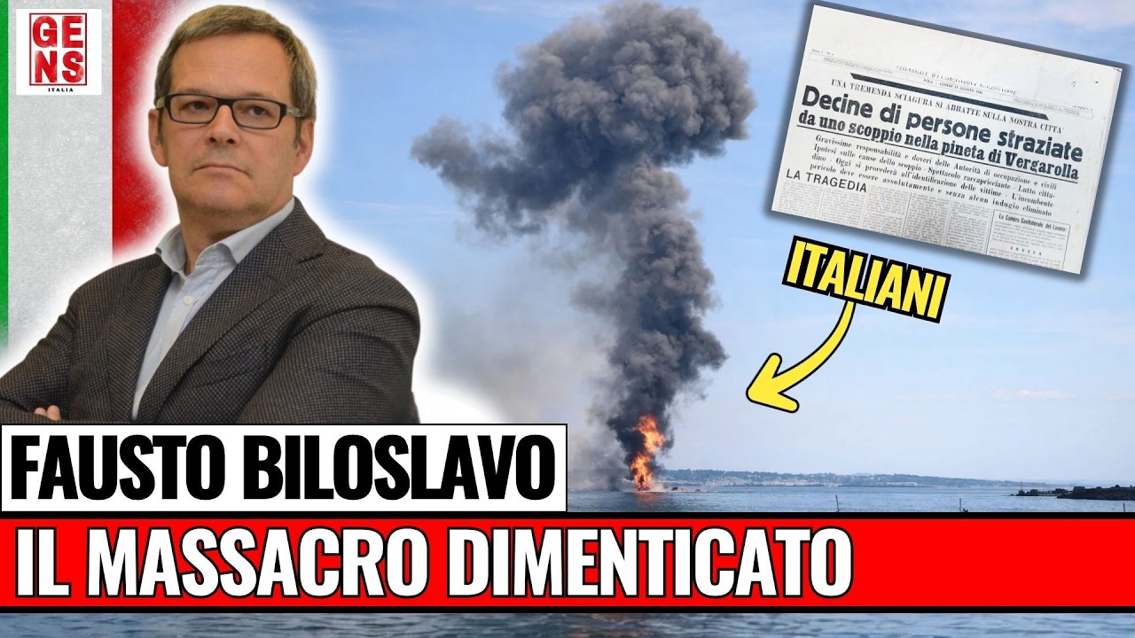 La STRAGE di VERGAROLLA - Ospite Fausto Biloslavo