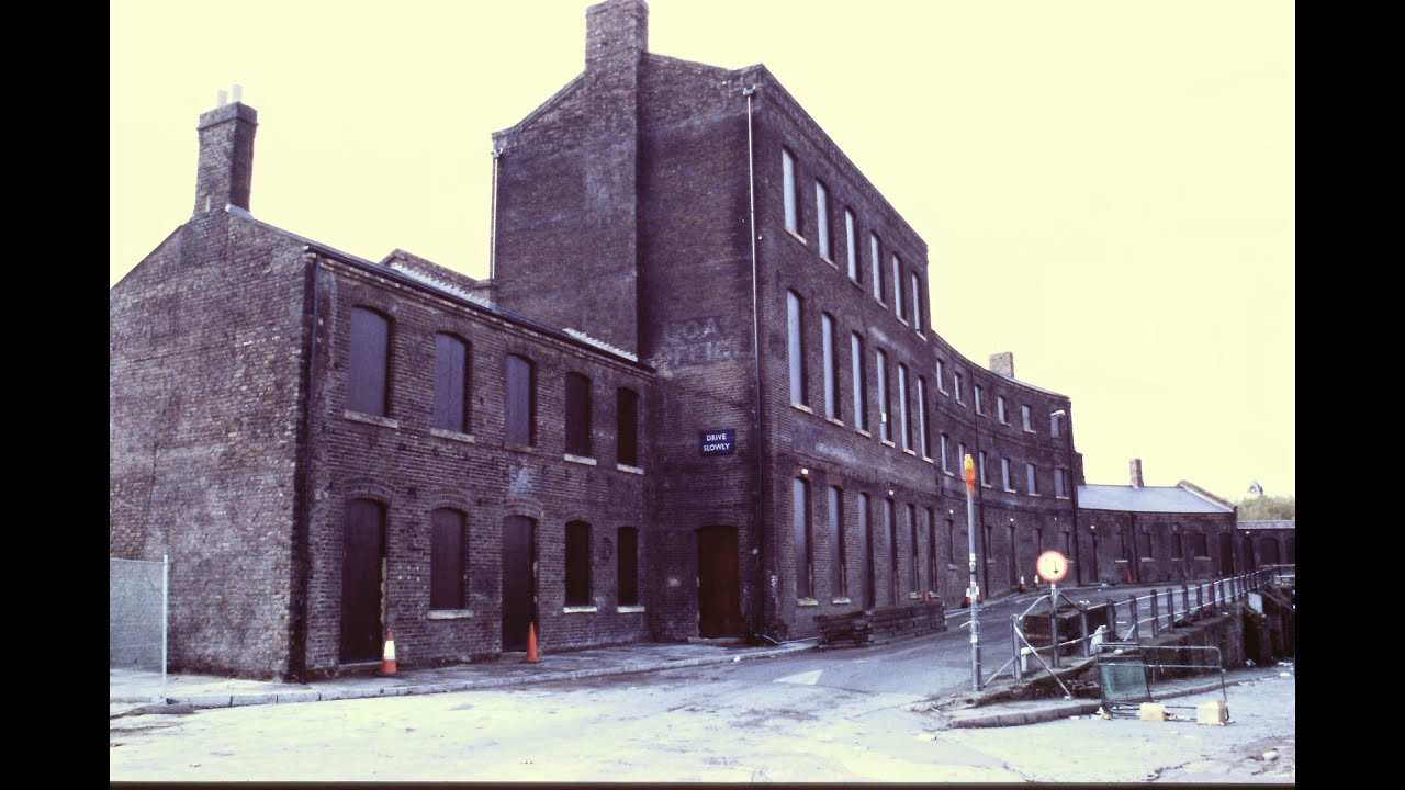 Older London photos. NW1 area. Kings Cross. Rail buildings, Canal etc. Credit John Lewis. Part One