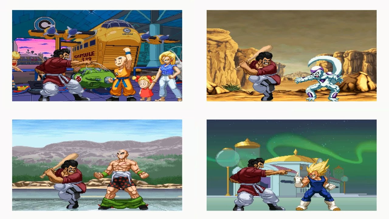 Hyper Dragon Ball Z: Wicked Ambition [MUGEN] Ракета Мистера Сатаны поразила всех