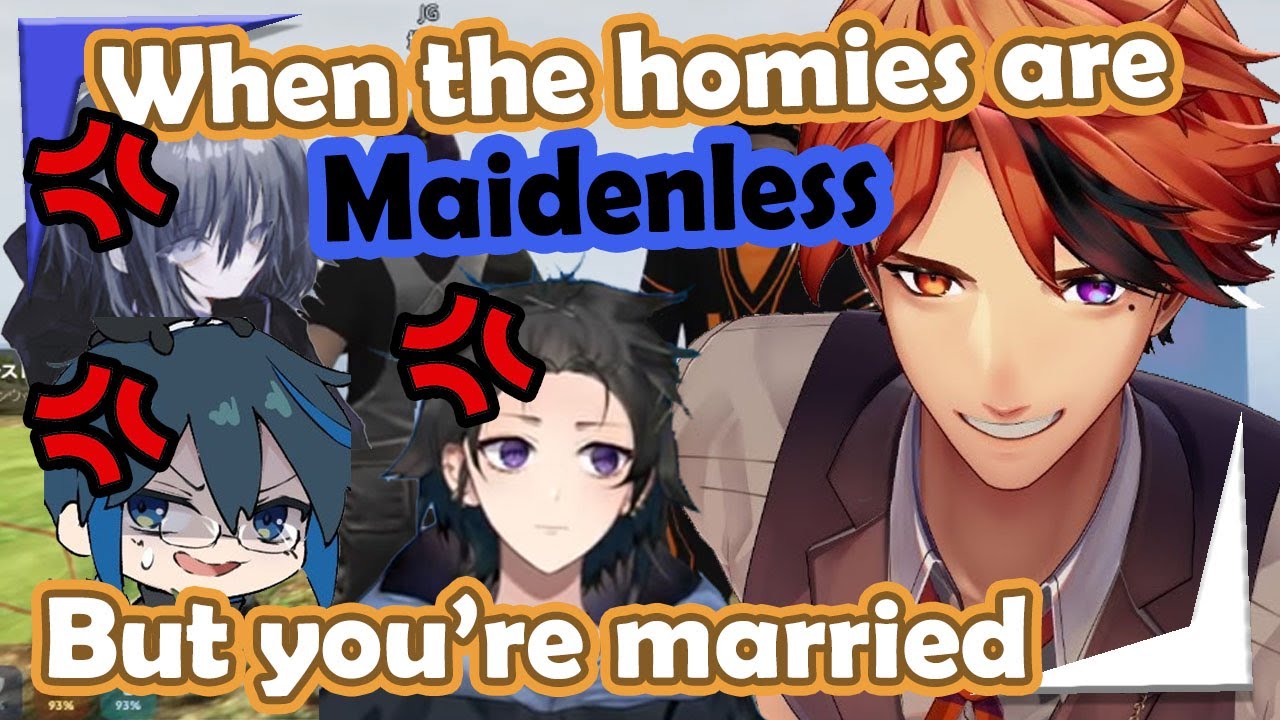 Roberu flexes his married status to the bros【Holostars EngSub】