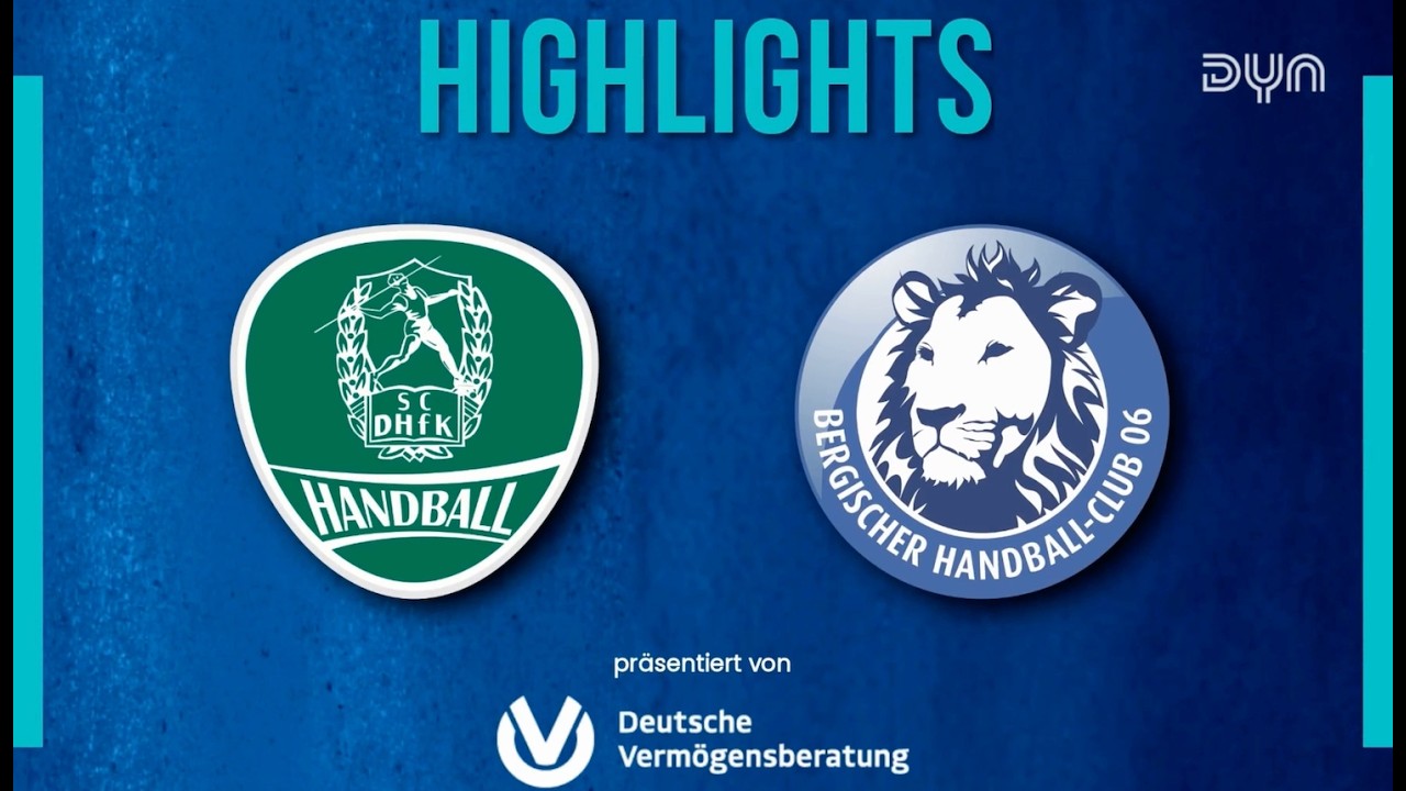 DYN-Highlights - SC DhfK Leipzig vs Bergischer HC