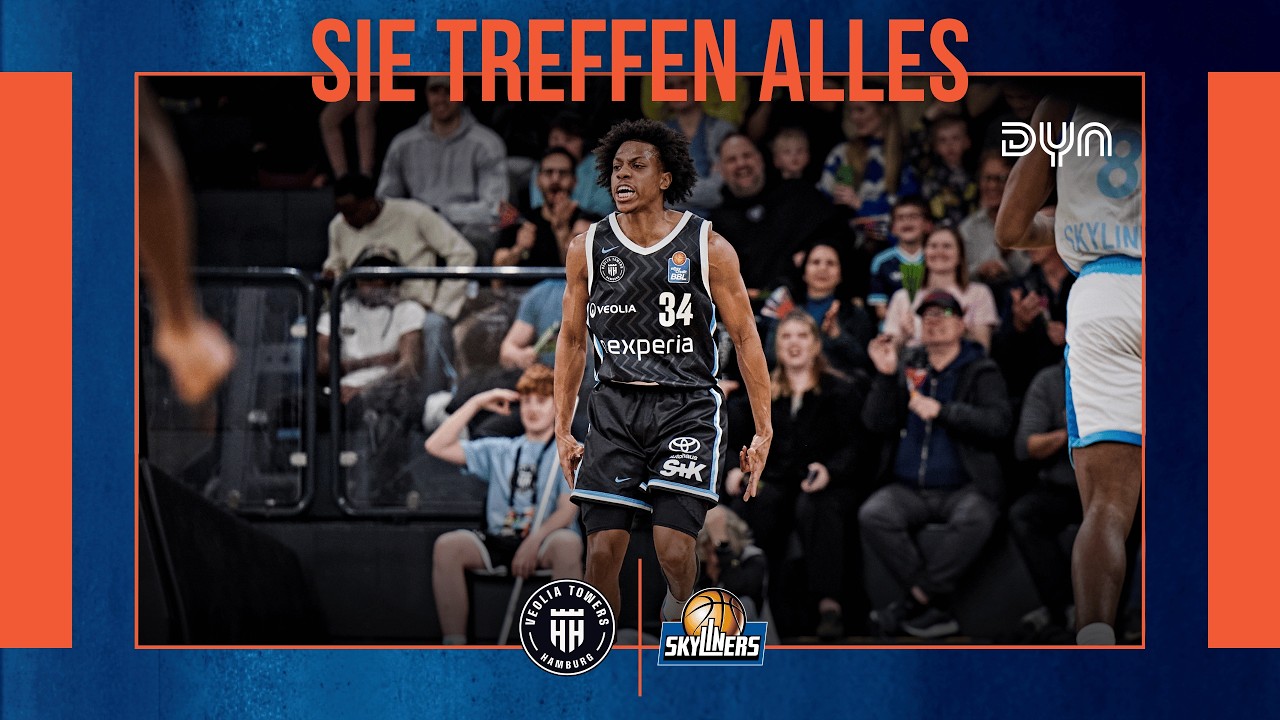 Highlights: Veolia Towers Hamburg - SKYLINERS | easyCredit BBL | Dyn Basketball