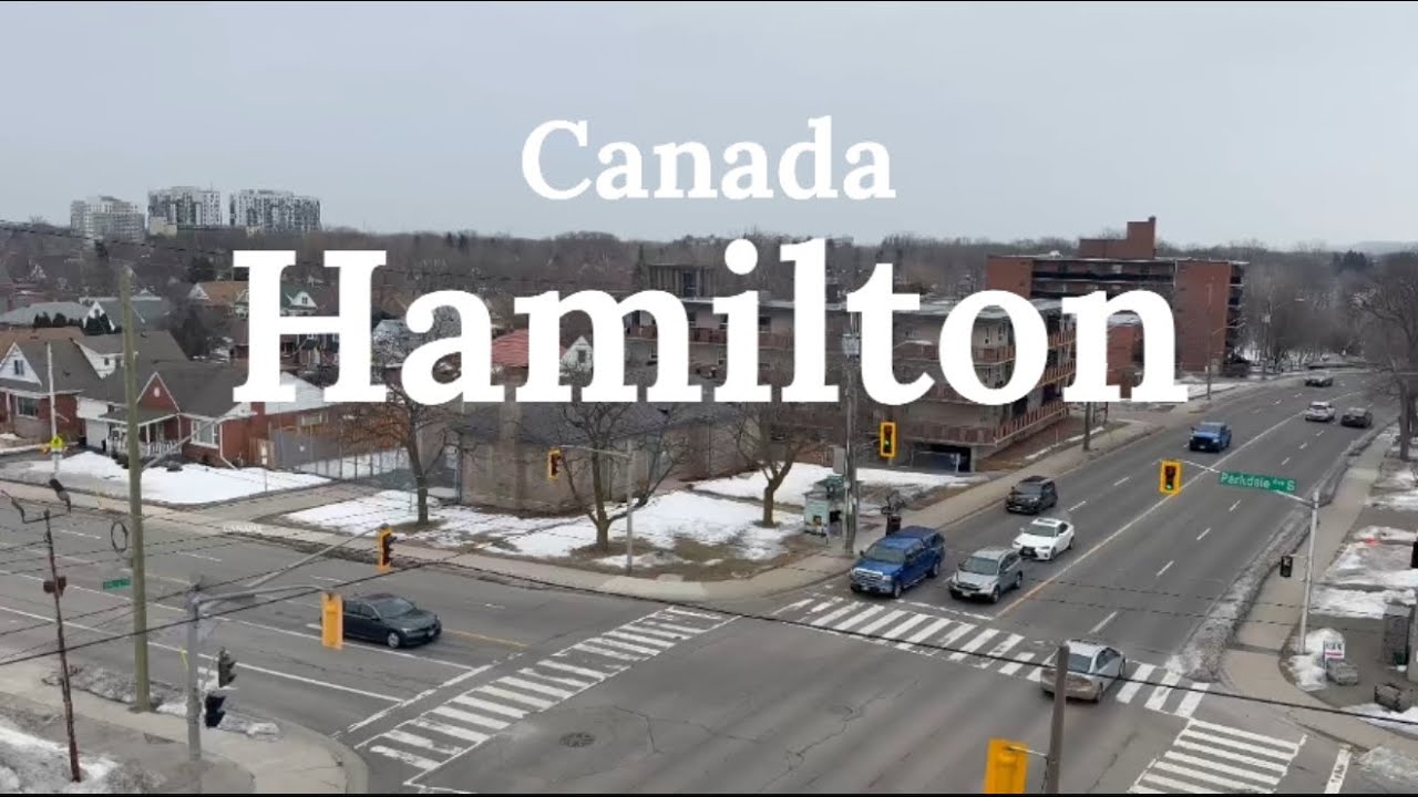 Hamilton Canada  4K