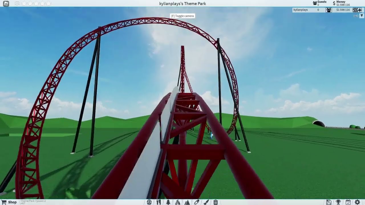 New Launched Boomerang Coaster Roblox TPT2 POV