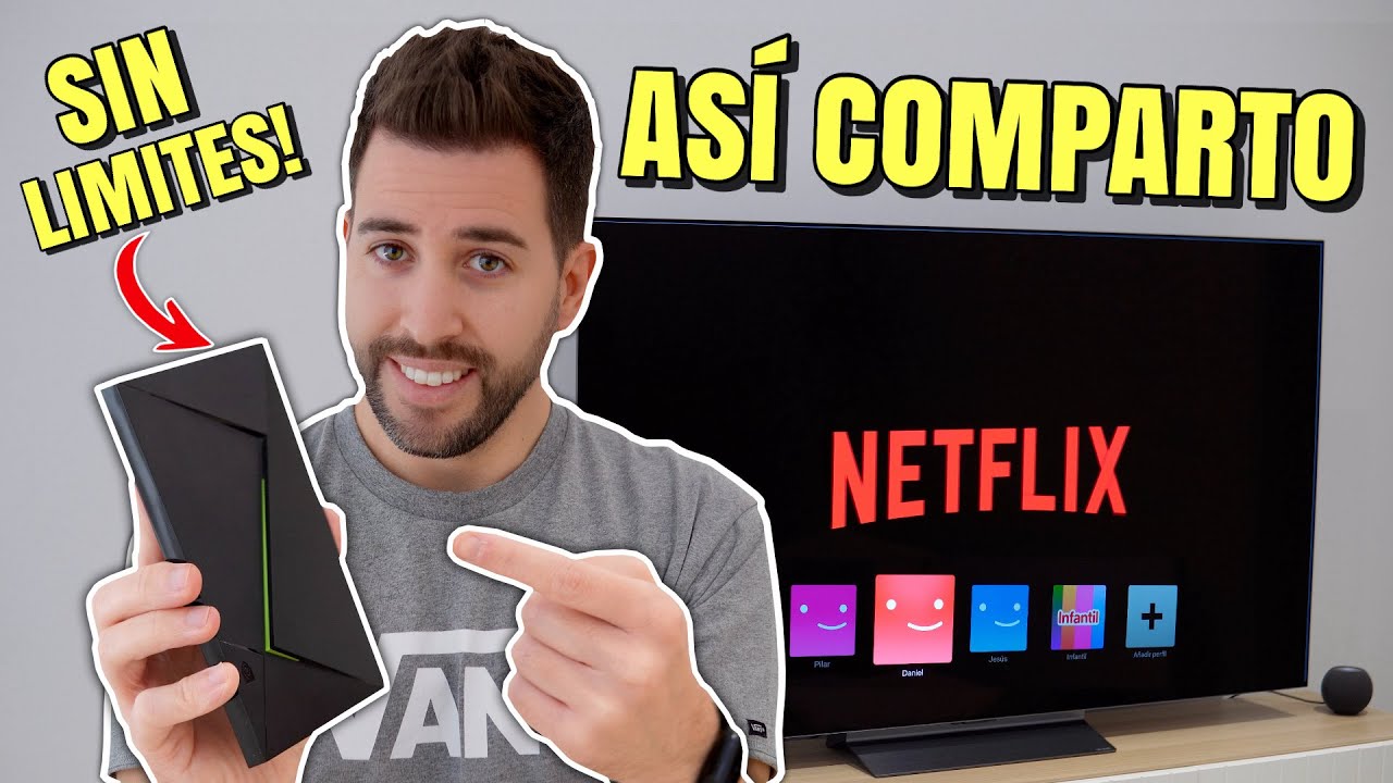 ASÍ COMPARTO NETFLIX SIN PAGAR extras con mi TV BOX (MUY FÁCIL)