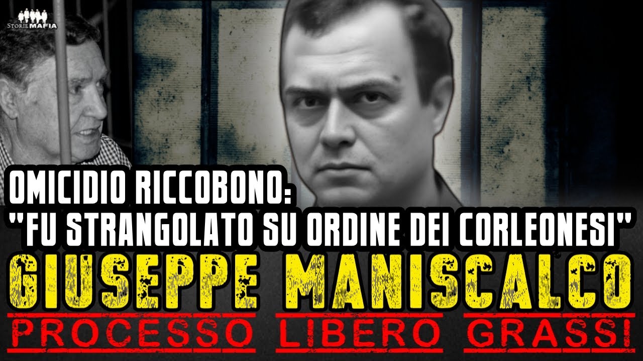 Giuseppe Maniscalco cosi uccidemmo Saro Riccobono  