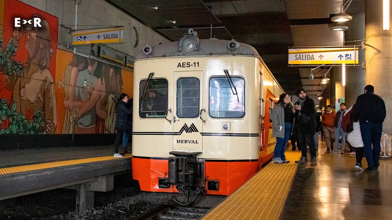 El histórico AES-11 volviendo a MERVAL | Día del Patrimonio 2024 en Valparaíso